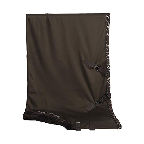 Eskadron Platinum Jersey FauxFur Collar Abschwitzdecke, Farbe:havannabrown, Größe (cm):L (145cm) von Eskadron
