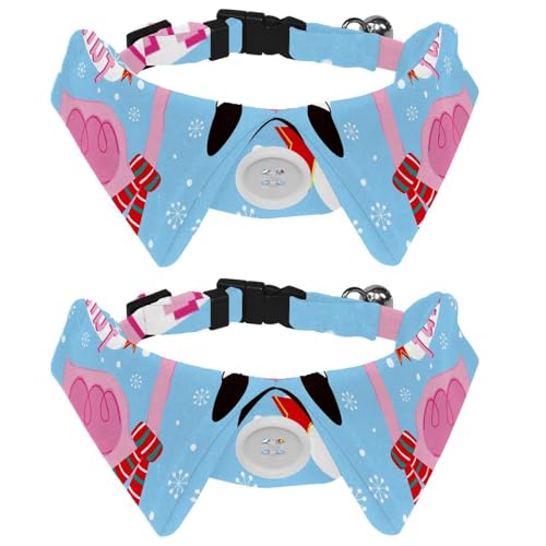 Eslifey Hundehalsband mit Fliege, verstellbar, formelles Smokinghalsband mit abnehmbarem Hemdkragen, Katzenhalsbänder für kleine Haustiere, Weihnachtsschneeflocke, Flamingo, was Spaß macht Eslifey Hundehalsband mit Fliege, verstellbar, formelles Smokinghalsband mit abnehmbarem Hemdkragen, Katzenhalsbänder für kleine Haustiere, Weihnachtsschneeflocke, Flamingo, was Spaß macht von Eslifey