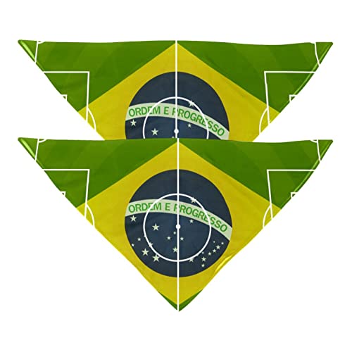 Hundehalstücher, Brasilien, Fußballstadion, Haustierschal, Chiffon-Bandana, dreieckig, Zubehör für kleine, mittelgroße und große Hunde, Welpen, Haustiere Hundehalstücher, Brasilien, Fußballstadion, Haustierschal, Chiffon-Bandana, dreieckig, Zubehör für kleine, mittelgroße und große Hunde, Welpen, Haustiere von Eslifey