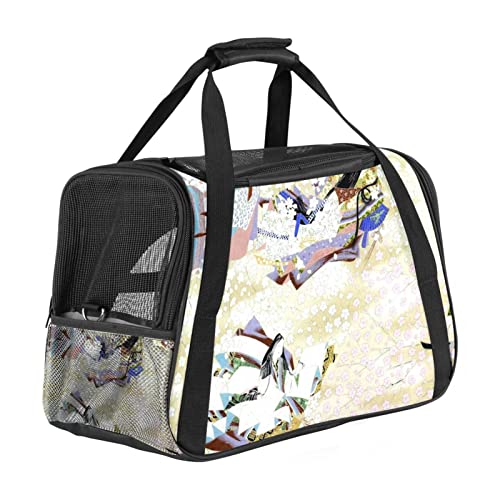 Transporttasche für Haustiere, japanisches Mädchen, japanische Kultur, weiche Seiten, für Corgi, Katzen, Hunde, Welpen, bequem, tragbar, faltbar, von Fluggesellschaften zugelassen Transporttasche für Haustiere, japanisches Mädchen, japanische Kultur, weiche Seiten, für Corgi, Katzen, Hunde, Welpen, bequem, tragbar, faltbar, von Fluggesellschaften zugelassen von Eslifey