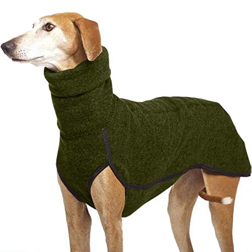 Esobo Warme Haustierkleidung für den Winter, für kleine, mittelgroße und große Hunde (Größe XXS, Grün) von Esobo