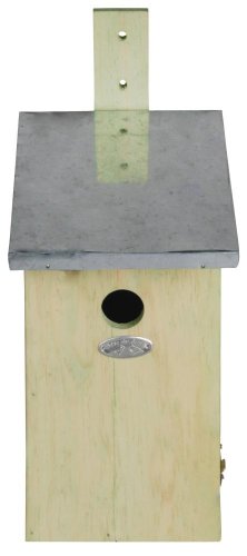 Esschert Design Beobachtungs-Nistkasten, Vogelhaus, 1 Stück, Sortiert, ca. 17 cm x 21 cm x 39 cm von Esschert Design