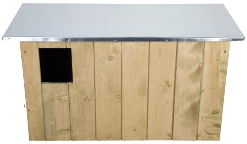 Esschert Design Nistkasten, Vogelhaus Schleiereulen aus Holz, ca. 86 cm x 37 cm x 44 cm von Esschert Design