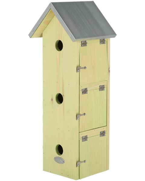 Esschert Design Nistkasten Spatzenvilla vertikal - Vogelhaus für Sp... von Esschert Design