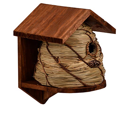 Esschert Design Nistkasten für Blaumeise Brutkasten Vogelhaus Bienenkorb 17,5x17x26cm Esschert Design Nistkasten für Blaumeise Brutkasten Vogelhaus Bienenkorb 17,5x17x26cm von Esschert Design
