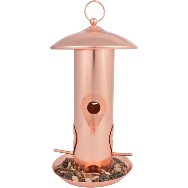 Esschert Design Vogelfuttersilo Kupfer, Futterstation Futterstelle,... Esschert Design Vogelfuttersilo Kupfer, Futterstation Futterstelle,... von Esschert Design