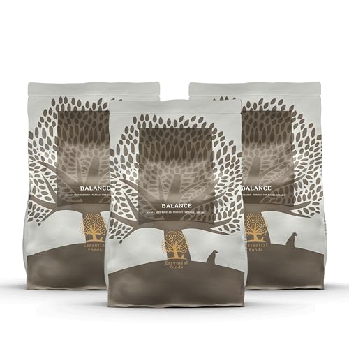 Essential Balance 3 x 2,5 kg | Pute, Reis & Hafer | Hundefutter für Hunde mit empfindlicher Magen | Einzelproteinquelle | ohne unnötige Füllstoffe Essential Balance 3 x 2,5 kg | Pute, Reis & Hafer | Hundefutter für Hunde mit empfindlicher Magen | Einzelproteinquelle | ohne unnötige Füllstoffe von Essential Foods