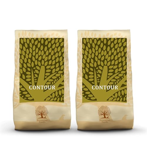 Essential Contour 2 x 10 kg | Huhn, Ente, Lachs & Forelle | Getreidefrei Hundefutter für kastrierte oder zu Übergewicht neigende Hunde | hoher Fleischanteil | nach dem BOF-Prinzip von Essential Foods