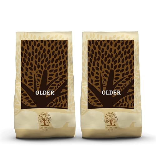 Essential Older 2 x 10 kg | Huhn, Ente, Lachs & Forelle | Getreidefrei Hundefutter für Senior Hunde | hoher Fleischanteil | nach dem BOF-Prinzip von Essential Foods