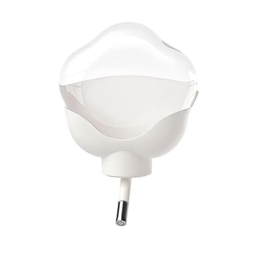 Esshogo 500ml Bechertränke Hamster Wasserflasche, Kleine Haustier Wasserspender Hamster Wasserspender, Kaninchen Wasserspender, kein Tropfen für syrische Zwerghamster (Weiß) von Esshogo