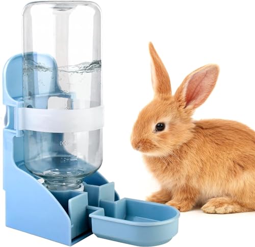 Esshogo Hängende Multifunktions Trinkflasche, Kaninchen Automatischer Wasserspender, 500ml Haustier Wasserspender, für Hamster Meerschweinchen Frettchen Kaninchen Kleintiere Chinchillas Igel Frettchen Esshogo Hängende Multifunktions Trinkflasche, Kaninchen Automatischer Wasserspender, 500ml Haustier Wasserspender, für Hamster Meerschweinchen Frettchen Kaninchen Kleintiere Chinchillas Igel Frettchen von Esshogo