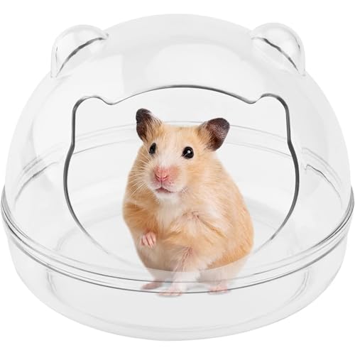 Esshogo Hamster Sand Badezimmer, Abnehmbarer Hamster Sandbad, Sandkasten Toilette Hamster Sandbadbehälter für Igel Meerschweinchen Tierkäfig Zubehör Esshogo Hamster Sand Badezimmer, Abnehmbarer Hamster Sandbad, Sandkasten Toilette Hamster Sandbadbehälter für Igel Meerschweinchen Tierkäfig Zubehör von Esshogo