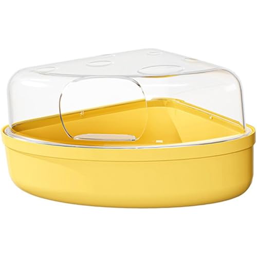 Esshogo Hamster-Sandbad-Behälter, Kleintier-Toilette, Sandkasten, Hamster Sand Badezimmer Sandkasten Toilette Sand Trockenbad Container für Chinchilla, Goldene Bären, Gerbil Esshogo Hamster-Sandbad-Behälter, Kleintier-Toilette, Sandkasten, Hamster Sand Badezimmer Sandkasten Toilette Sand Trockenbad Container für Chinchilla, Goldene Bären, Gerbil von Esshogo