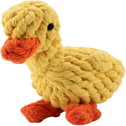 Esshogo Haustier-Seilspielzeug, Haustier Kauspielzeug,Hundespielzeug aus Seil, Spielzeug Nette Ente Geformte, Haustierspielzeug, Ente Esshogo Haustier-Seilspielzeug, Haustier Kauspielzeug,Hundespielzeug aus Seil, Spielzeug Nette Ente Geformte, Haustierspielzeug, Ente von Esshogo