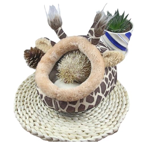 Esshogo Haustierbett, Kleintierhaus Bett, 1 Weiche Kissen Schlafsack Nest, Ideal als meerschweinchen Bett, kaninchenhaus Bett Ratten Bett, Fretchen Bett- Dunkelbraun, Kleintierhöhle für Chinchilla Esshogo Haustierbett, Kleintierhaus Bett, 1 Weiche Kissen Schlafsack Nest, Ideal als meerschweinchen Bett, kaninchenhaus Bett Ratten Bett, Fretchen Bett- Dunkelbraun, Kleintierhöhle für Chinchilla von Esshogo