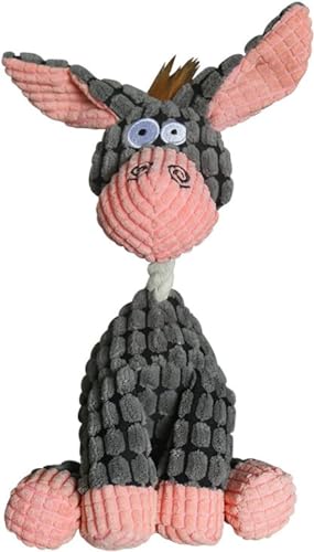 Esshogo Kleiner Esel geformt Haustier Spielzeug weiches Fell kleiner Esel Hund Spielzeug Cartoon niedlich Haustier Hund Spielzeug Plüsch Anti-Biss Haustier geeignet für kleine mittlere und große Hunde Esshogo Kleiner Esel geformt Haustier Spielzeug weiches Fell kleiner Esel Hund Spielzeug Cartoon niedlich Haustier Hund Spielzeug Plüsch Anti-Biss Haustier geeignet für kleine mittlere und große Hunde von Esshogo