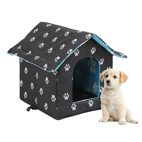 Esshogo Outdoor-Katzenhaus für Hunde, geschlossen, wasserdicht, winterfest, für Haustiere Esshogo Outdoor-Katzenhaus für Hunde, geschlossen, wasserdicht, winterfest, für Haustiere von Esshogo