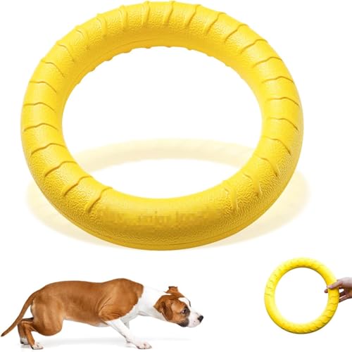Esshogo Ring Hund kauen Spielzeug, Outdoor-Fitness schwimmende Ziehen Spielzeug, Kauspielzeug für Hunde Esshogo Ring Hund kauen Spielzeug, Outdoor-Fitness schwimmende Ziehen Spielzeug, Kauspielzeug für Hunde von Esshogo