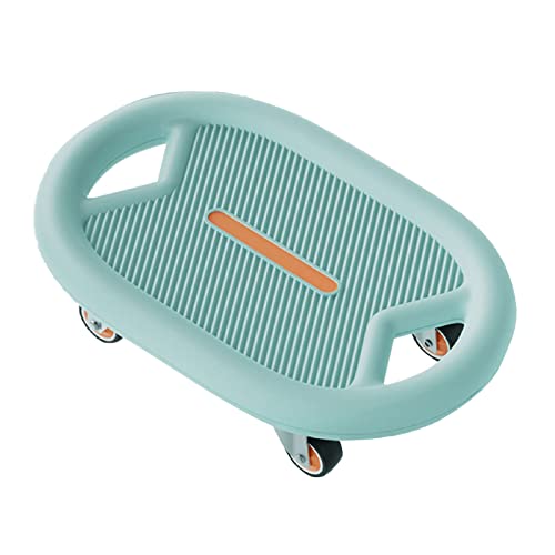 Estink Abdominal Fitness Langable Noise Roller Trainer Zur Verbesserung der Kardiorespiratorischen Funktion, Geeignet für Home -Fitnessstudio -Trainingseinheiten Eva Plastikmaterial (Blue) von Estink