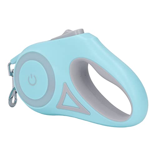 Estink Eine Handbremse Haustier Walking -Leine mit LED LED Light Länge Heavy Duty -Leine Zum Laufe Wandern, Ergonomisches Griff Design (Rot) von Estink