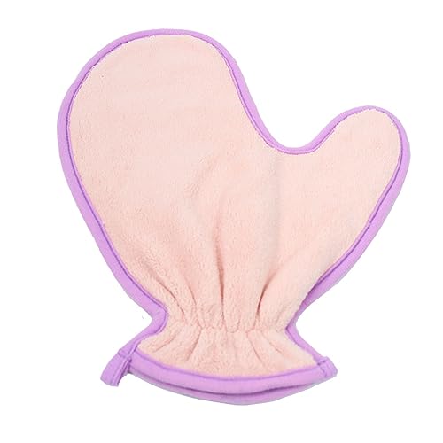 Estink Haustierreinigung Handtuchhandschuh Superabsorbent Wiederverwendbares Katzenhund -Badetuch -Pflegewerkzeuge für Alle Arten von Haustierfasern (PINK) von Estink