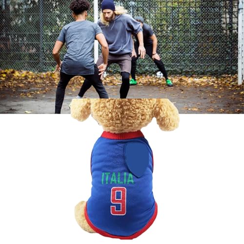 Estink Hunde Weltmeisterschaft T -Shirt Süßes Netz Atmungsaktive Sommerweste für Hunde Welpe, Lebendige und Weiche Sommerbekleidung für Hundesportarten (#6) von Estink