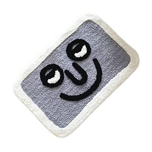 Estink Innentürmatten Wasserabsorptionsdecke für Heimtoilette, Nachahmung Kaschmir Nicht -Slip Schönes Muster (40 * 60cm) von Estink
