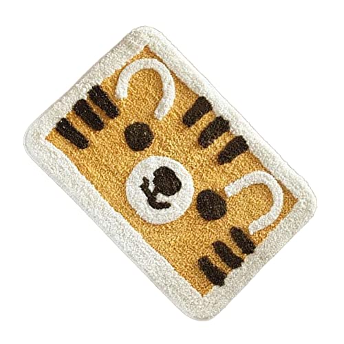 Estink Innentürmatten Wasserabsorptionsdecke für Heimtoilette, Nachahmung Kaschmir Nicht -Slip Schönes Muster (40 * 60cm) von Estink