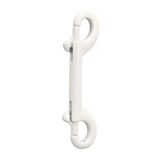 Estink Langlebiger Doppel -Bolzen -Snap Haken 316 Edelstahl Zum Sichern von Eimern und Beuteln 115 mm Abzugsschnappfeder Laden Geladene Schrauben (White) von Estink
