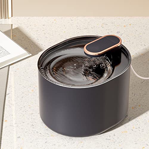 Estink PET Smart Water Dispenser Großer Kapazität Verbessertes Ruhiges Katzenwasserbrunnen für Hundetrinken, USB -Schnittstelle für Haustiertrinkbrunnen (Purpurblau) von Estink