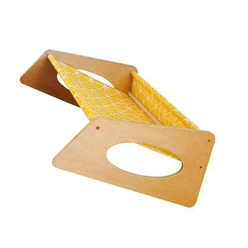 Estink Premium Massivholz Erhöht (Gelbe Geometrie) von Estink