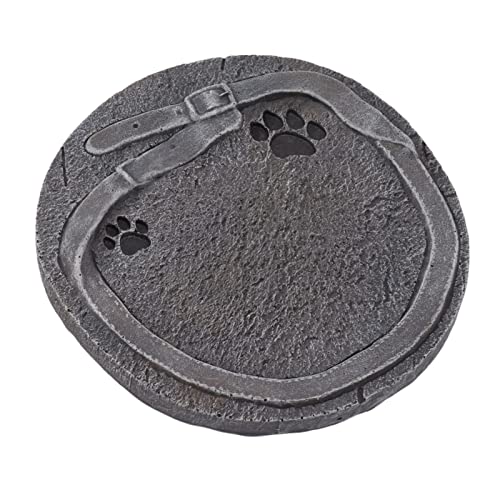 Estink Print Pet Memorial Stone Pet Grab Grab Marker, Wetterfest für den Außenbereich (Grey) von Estink