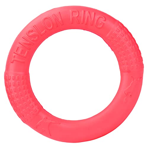 Estink Pull Ring Ring Elastic Eva Kleiner Übungsring für Hundetraining, Ideales Spielzeug für Hundebesitzer, Leicht zu Reinigend und Lang Anhaltendes Material (rot s) von Estink
