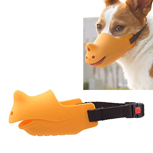 Estink Umweltfreundlich Weicher Hund Silikon Mundschutz für das Bequem (M (Mundumfang 13,5–16 cm/5,3–6,3 Zoll)) von Estink