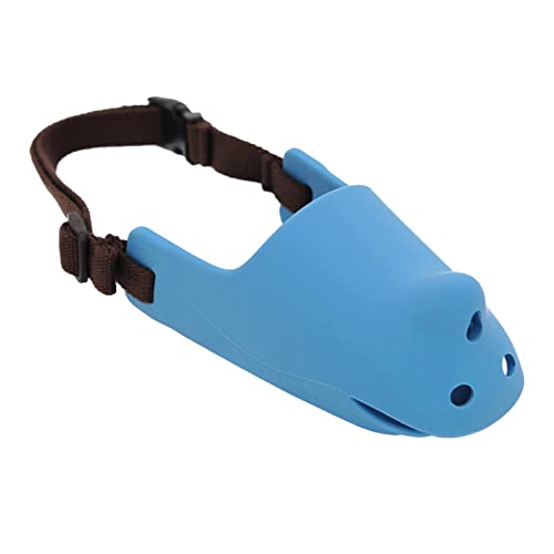 Estink Umweltfreundlich Weicher Hund Silikon Mundschutz für das Bequem (M (Mundumfang 13,5–16 cm/5,3–6,3 Zoll)) von Estink