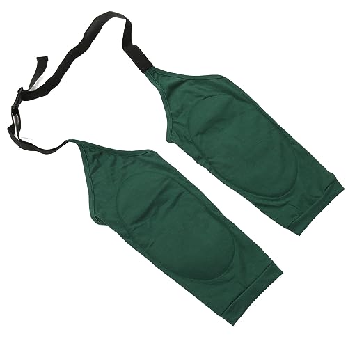 Estink Verstellbare Atmungsaktive Hunde Ellbogenklammer für eine Wirksame Genesung nach der Operation, Kleine Mittelgroße Große Hunde, Polyester Baumwolle, Dunkelgrün (L) von Estink
