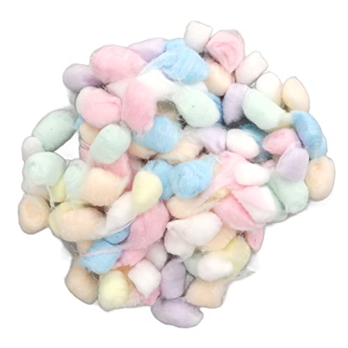 Estink Warmer Hamsterbettwaschbettwatte -Kugellfüller, Weiches und Kuschelig (Regenbogen) von Estink