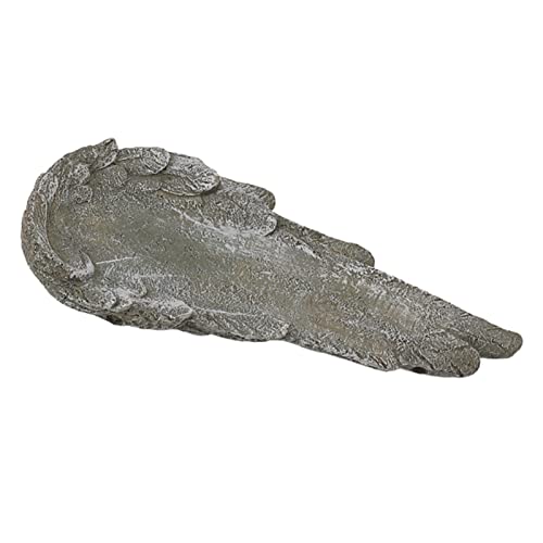 Estink Wings Haustombstone Wasserdichtes Memorial Stone Marker für Katzen und Hunde, Harzmaterial für Garten, Haustierbedarf (moosgrün) von Estink