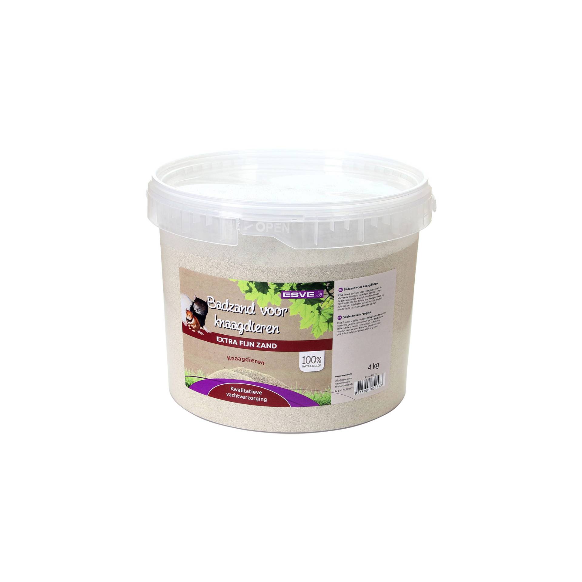 Esve Nagetier Badesand - 4 kg Esve Nagetier Badesand - 4 kg von Esve