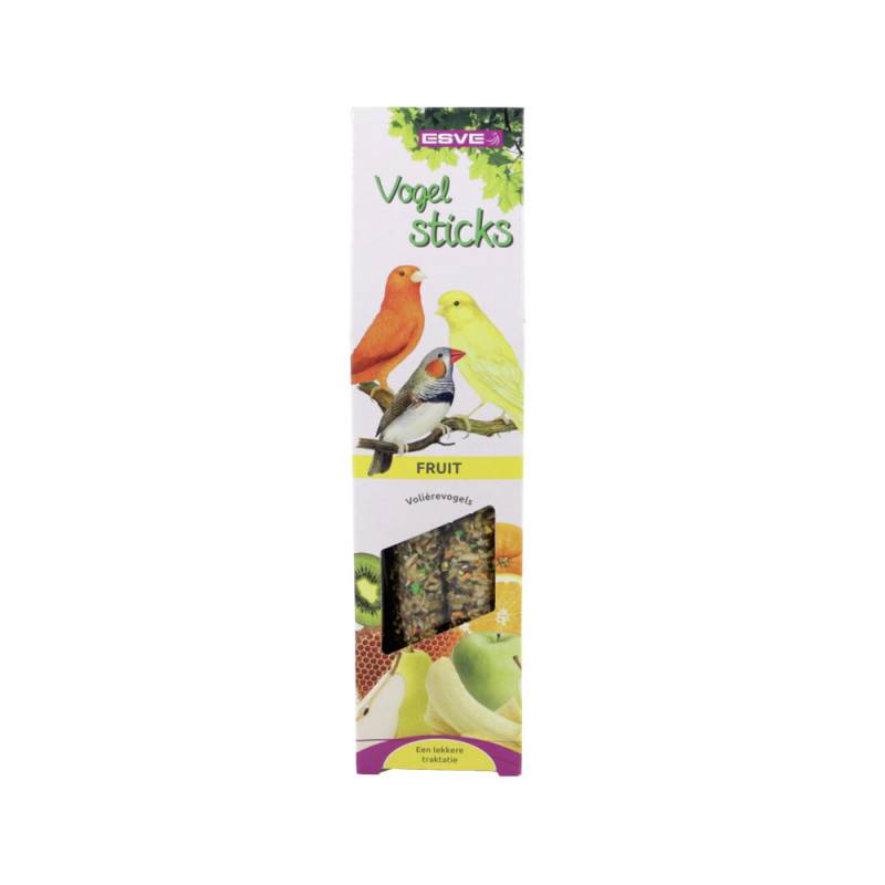 Esve Vogelsticks - Volièrenvögel Obst - 2 x 40 g Esve Vogelsticks - Volièrenvögel Obst - 2 x 40 g von Esve