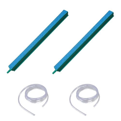 Eterspr 2 PCS Sauerstoff Blasen Streifenund Luftröhre mit 4 mm Innendurchmesser, Aquarium Air Stone, Sauerstoffblasenstreifen für Aquarien, für Teiche, Aquarien und Fisch Tank Eterspr 2 PCS Sauerstoff Blasen Streifenund Luftröhre mit 4 mm Innendurchmesser, Aquarium Air Stone, Sauerstoffblasenstreifen für Aquarien, für Teiche, Aquarien und Fisch Tank von Eterspr