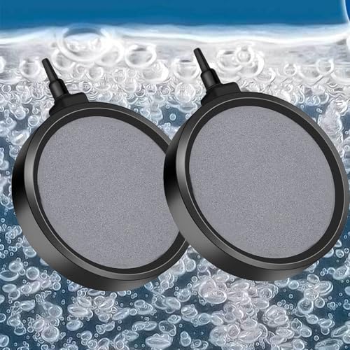 Eterspr 2 Stück Sprudelstein für Teiche, 10CM Aquarium Aquarium Ausströmerstein, Luftstein Geeignet für Teiche, Fisch Tank und Aquarien Eterspr 2 Stück Sprudelstein für Teiche, 10CM Aquarium Aquarium Ausströmerstein, Luftstein Geeignet für Teiche, Fisch Tank und Aquarien von Eterspr