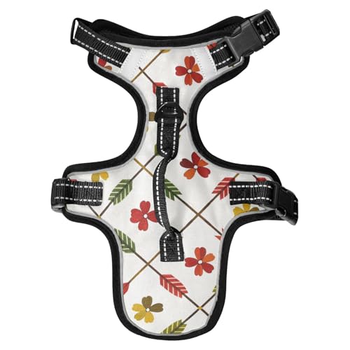 Chaleco para perro Hundegeschirr, Pfeilmuster, kariert, Blumenmuster, reflektierend, personalisierbar zum Spazierengehen, dehnbar, Größe M Chaleco para perro Hundegeschirr, Pfeilmuster, kariert, Blumenmuster, reflektierend, personalisierbar zum Spazierengehen, dehnbar, Größe M von EtherSpher