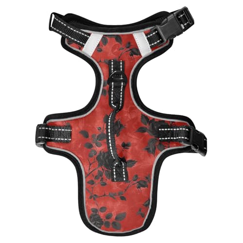Chaleco para perro Hundegeschirr, reflektierend, für Dingo-Spaziergänge, wasserdicht, mit Griff, Größe M, Schwarz / Rosarot Chaleco para perro Hundegeschirr, reflektierend, für Dingo-Spaziergänge, wasserdicht, mit Griff, Größe M, Schwarz / Rosarot von EtherSpher