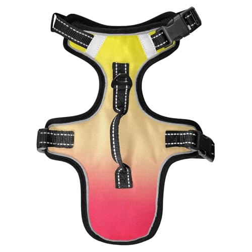 Chaleco para perro Reflektierende Hundeausrüstung für Kaninchentraining, Katzengeschirr mit Griff, Größe M, Rot / Gelb Chaleco para perro Reflektierende Hundeausrüstung für Kaninchentraining, Katzengeschirr mit Griff, Größe M, Rot / Gelb von EtherSpher