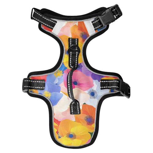 Chalecos para Perros Hundegeschirr, bunt, reflektierend, personalisiert für Tierarbeiten, niedliches Katzengeschirr mit Griff, Größe M Chalecos para Perros Hundegeschirr, bunt, reflektierend, personalisiert für Tierarbeiten, niedliches Katzengeschirr mit Griff, Größe M von EtherSpher