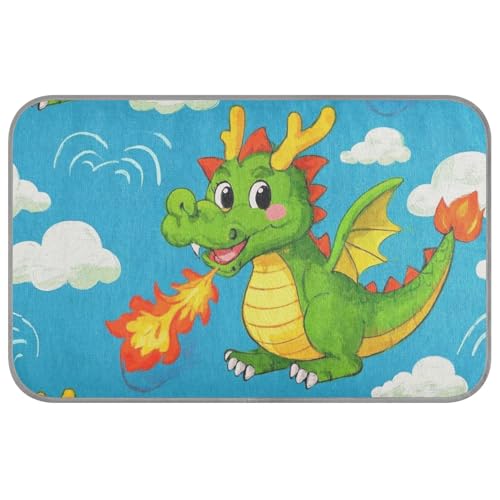 EtherSpher Chinesischer Stil, Tier, Drache, bunt, kühlend, selbstkühlendes Bett für Katzen, für Kaninchen, schlafendes Haustier, Sommer, Cama Refrescante para Perros M von EtherSpher