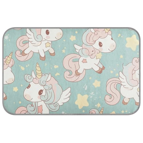 EtherSpher Dreamy Unicorns Sommer-Kühldecke, selbstkühlende Matte für Outdoor-Katzen für Tiere, Innenbereich, niedliches Tapete-Refrescante para mascotas, Größe M EtherSpher Dreamy Unicorns Sommer-Kühldecke, selbstkühlende Matte für Outdoor-Katzen für Tiere, Innenbereich, niedliches Tapete-Refrescante para mascotas, Größe M von EtherSpher
