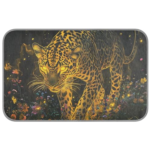 EtherSpher Gelmatte für Hunde, selbstkühlende Decken, Leopardenmuster, für den Sommer, für Katzen im Freien, für Tiere, Innenkatzen, waschbar, Mantas frías para Perros M, Gelb EtherSpher Gelmatte für Hunde, selbstkühlende Decken, Leopardenmuster, für den Sommer, für Katzen im Freien, für Tiere, Innenkatzen, waschbar, Mantas frías para Perros M, Gelb von EtherSpher