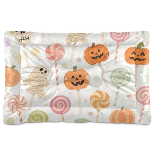 EtherSpher Halloween-Hundebett, waschbar, rutschfest, weich, bequem, für große, mittelgroße und kleine Hunde, 91,4 x 61 cm EtherSpher Halloween-Hundebett, waschbar, rutschfest, weich, bequem, für große, mittelgroße und kleine Hunde, 91,4 x 61 cm von EtherSpher